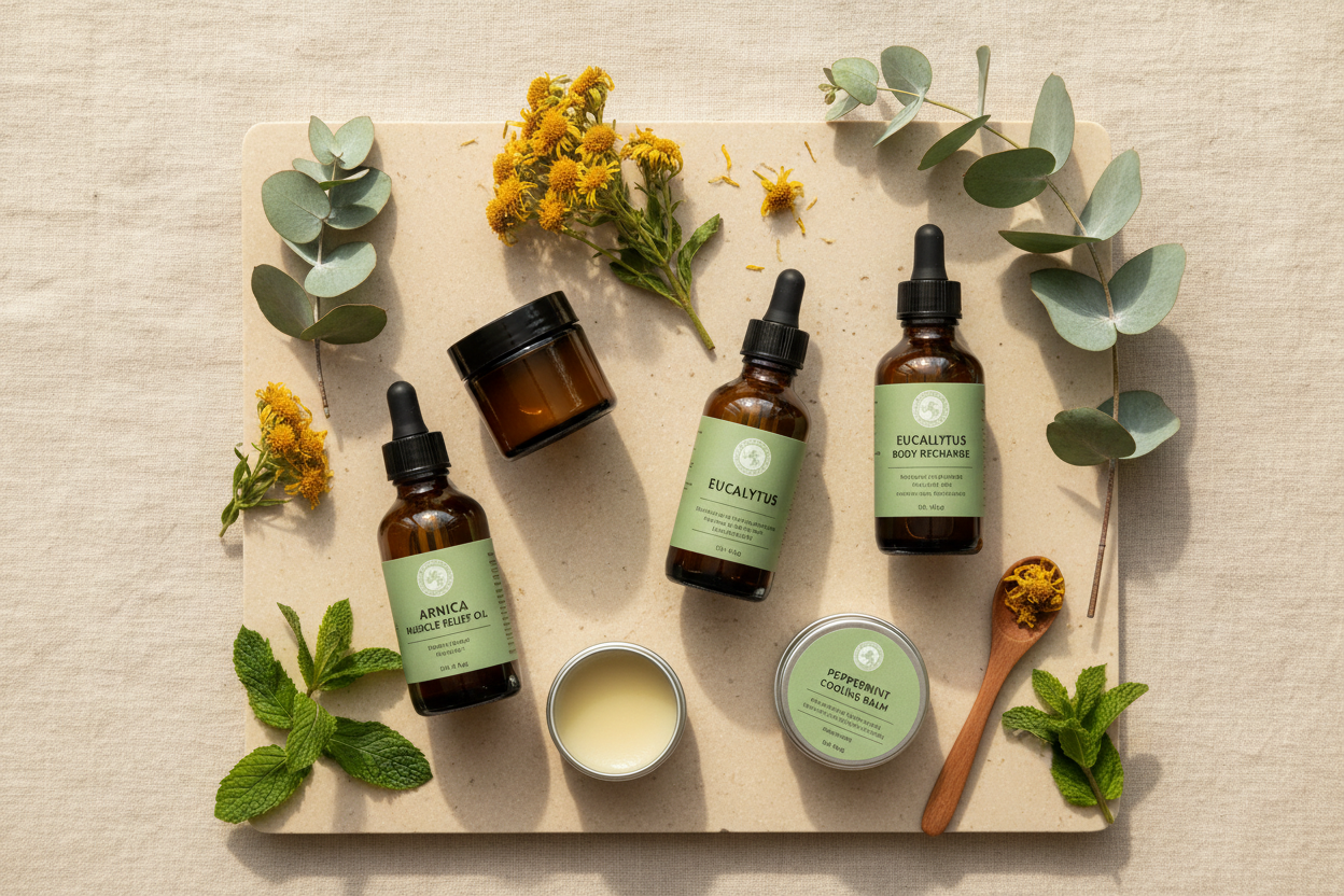 Muscle & Body Care Herbal Collection