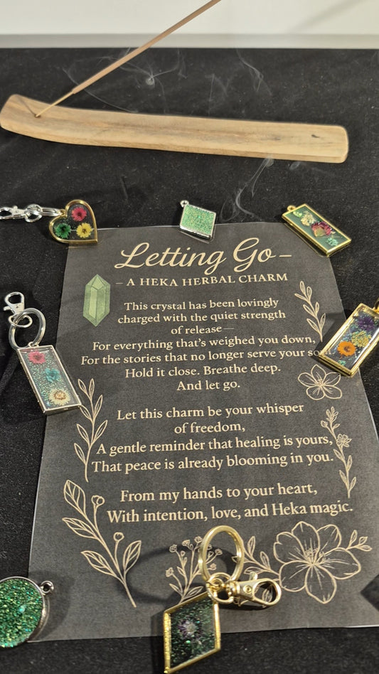 Herb Infused Release Medallion: