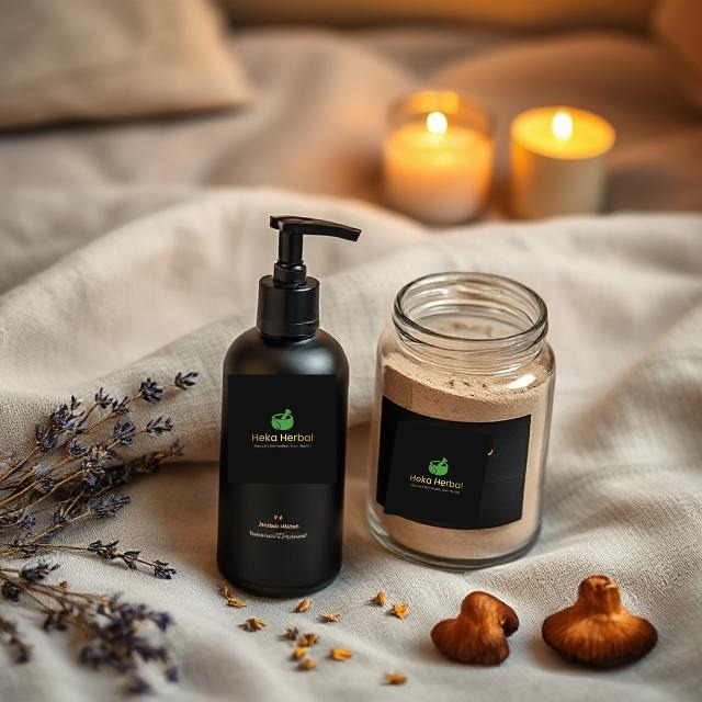 Herbal Sleep Support Set – Relaxation & Restful Night Bundle – Sacred Sleep – Heka Herbal by Heka Herbal New