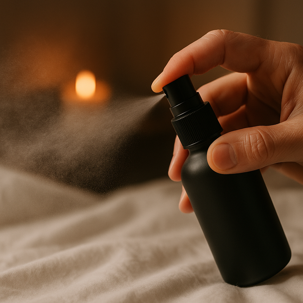 Herbal Aromatherapy Pillow Spray – Lavender & Chamomile