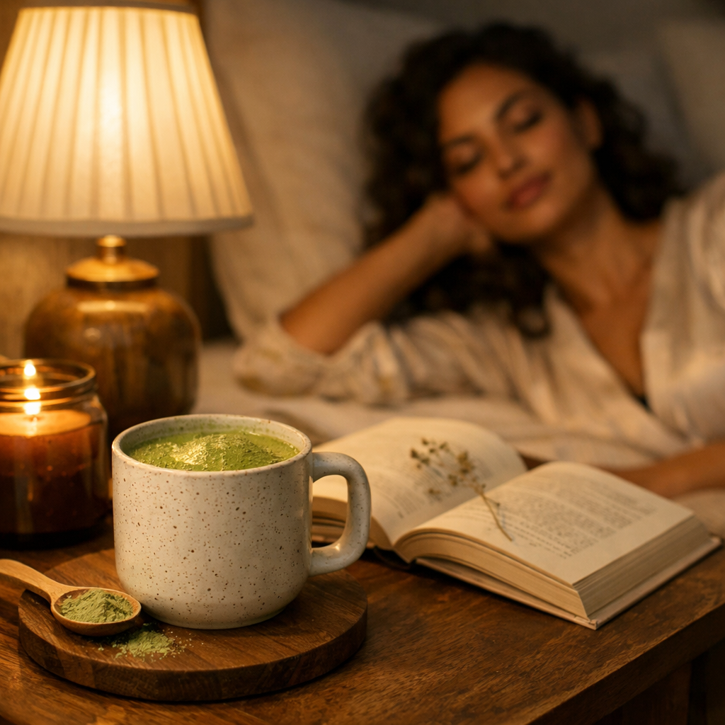 Dream Herbal Sleep Powder for Nighttime Relaxation & Calm – Mix with Milk or Tea – Heka Herbal by Heka Herbal New