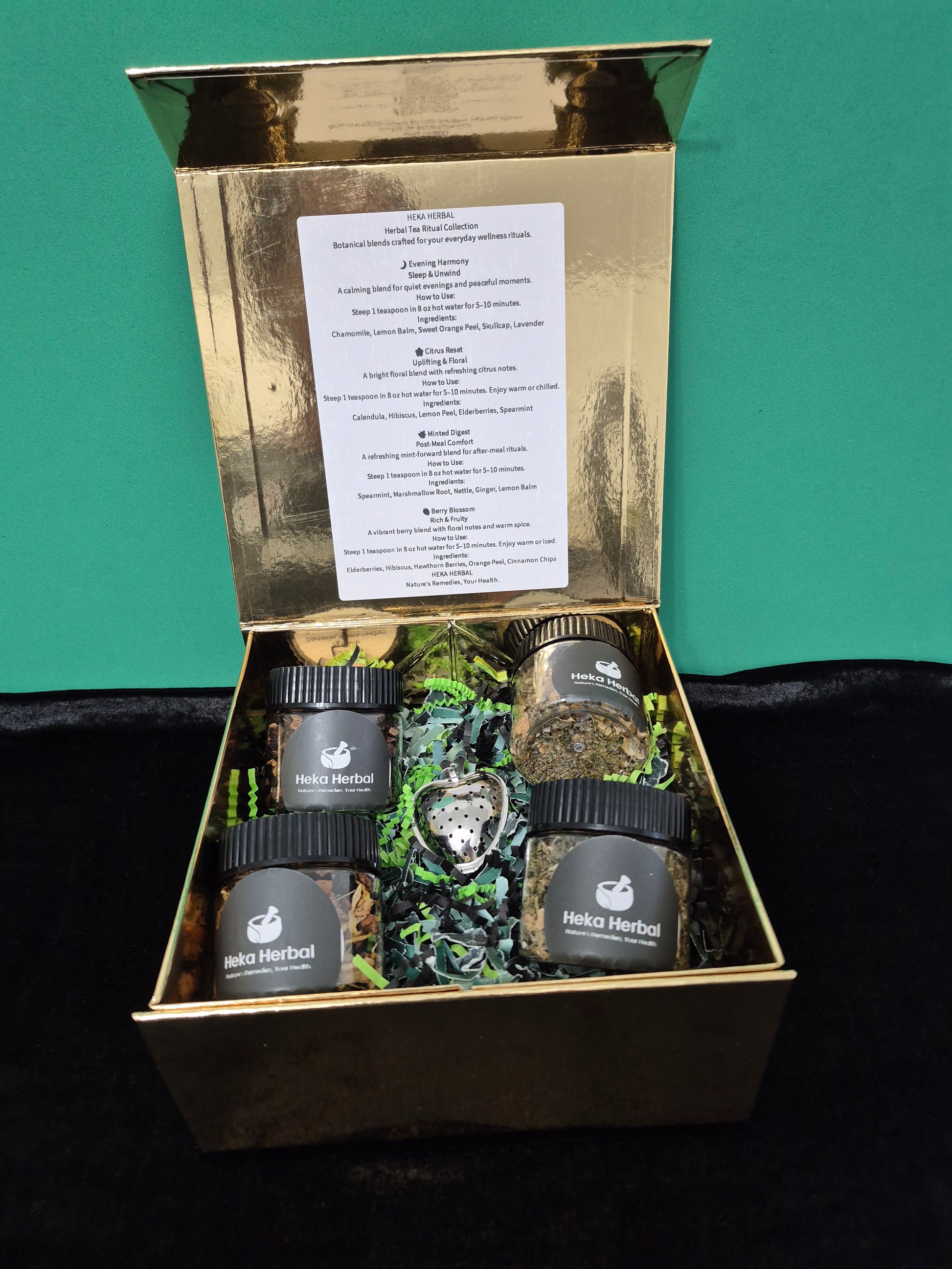 HERBAL TEA COLLECTION – Wellness Tea Variety Gift Set – Heka Herbal by Heka Herbal