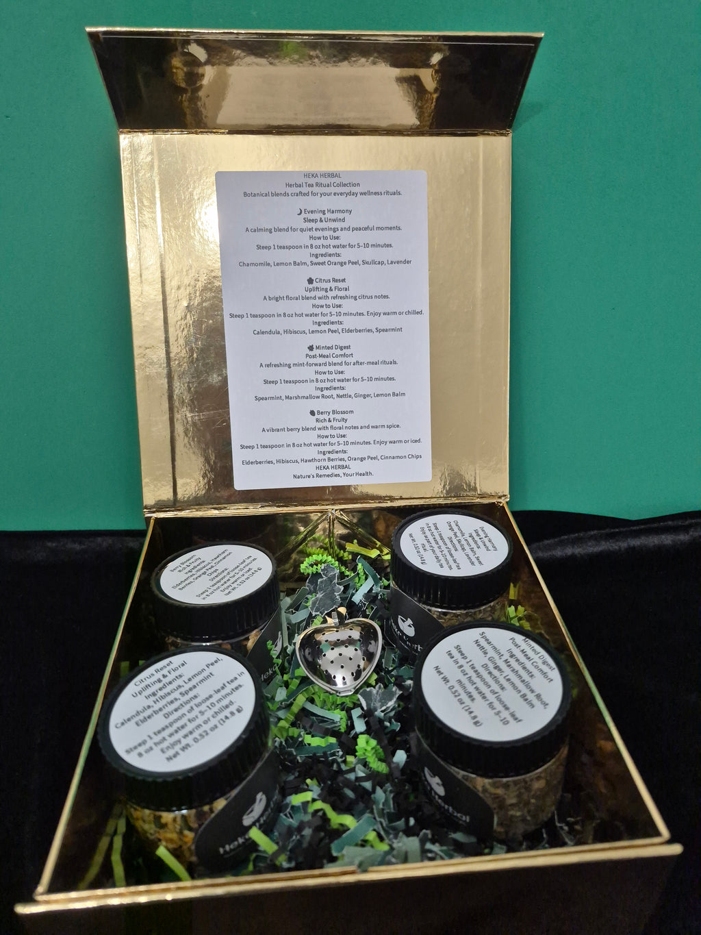 HERBAL TEA COLLECTION – Wellness Tea Variety Gift Set – Heka Herbal by Heka Herbal