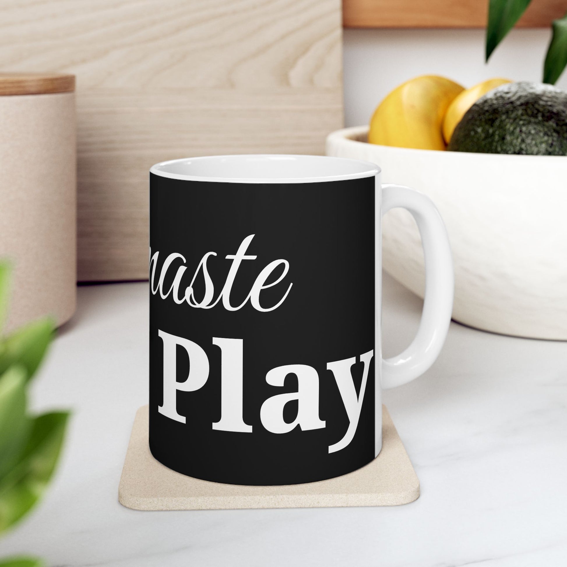 Namaste Don’t Play Ceramic Mug