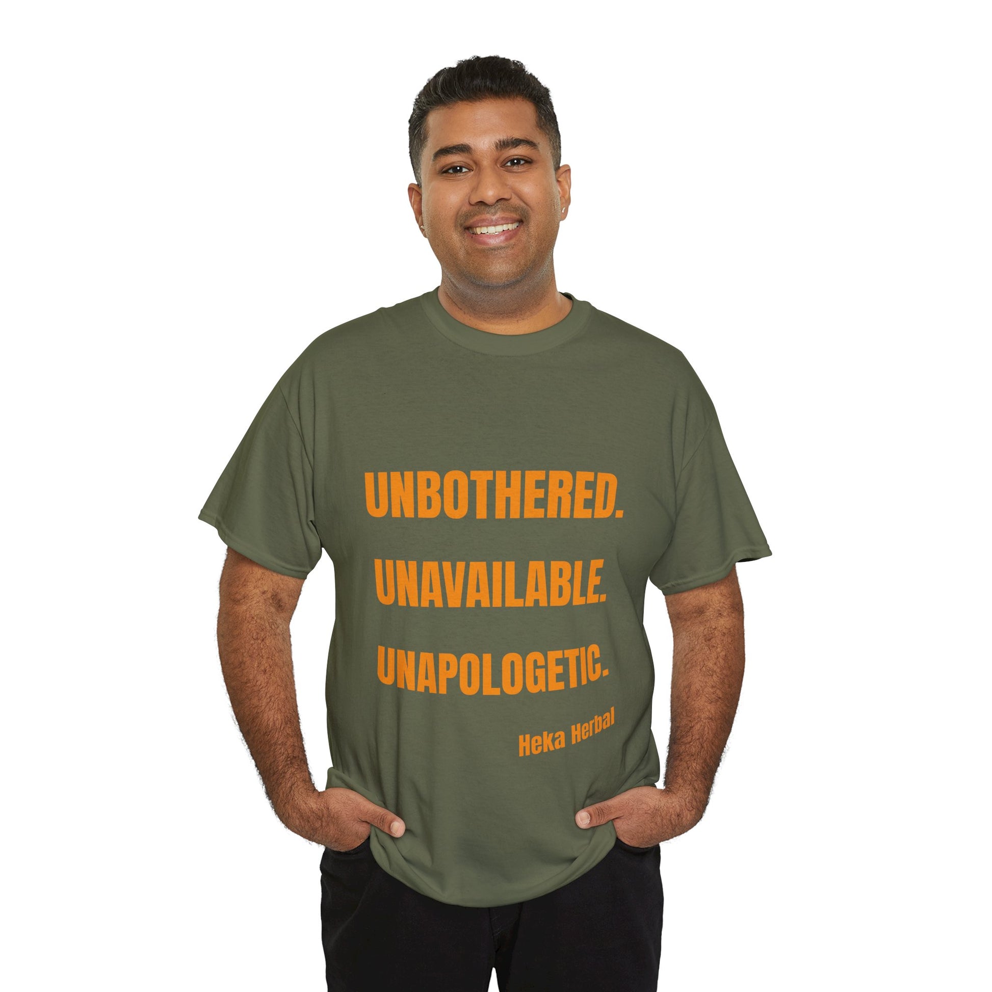 Unbothered Unavailable Unapologetic Tee, Motivational Shirt, Casual Outfit, Gift for Her, Relaxed Fit Tee, Everyday Wear
