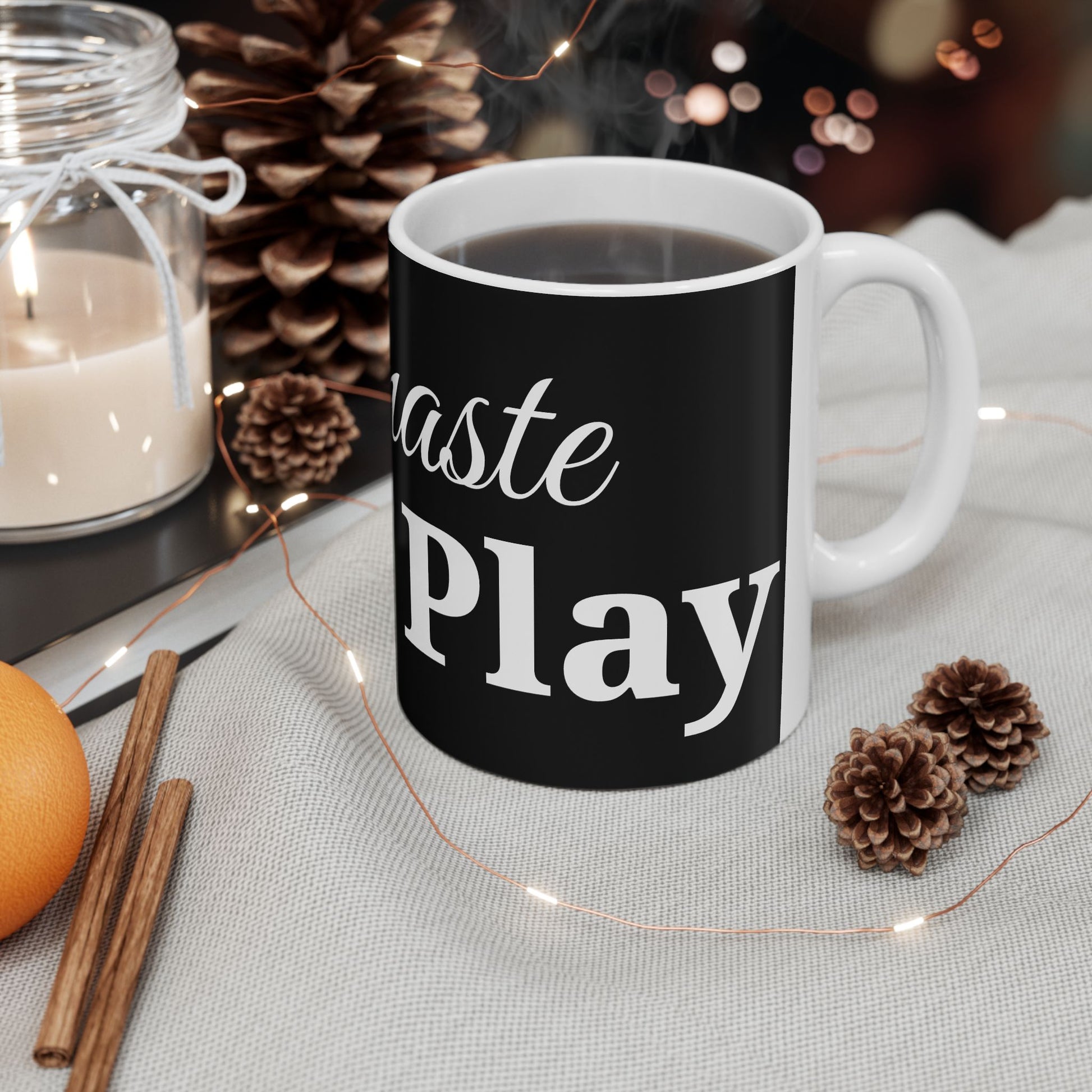 Namaste Don’t Play Ceramic Mug