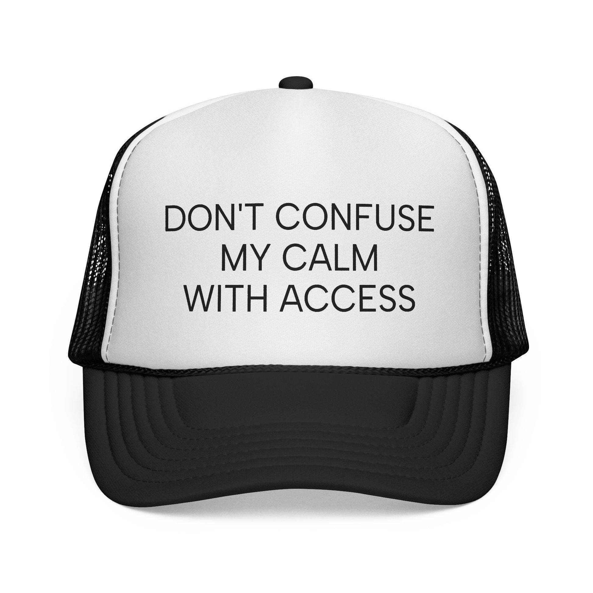 Don’t Confuse My Calm Trucker Hat | Funny Mesh Back Cap