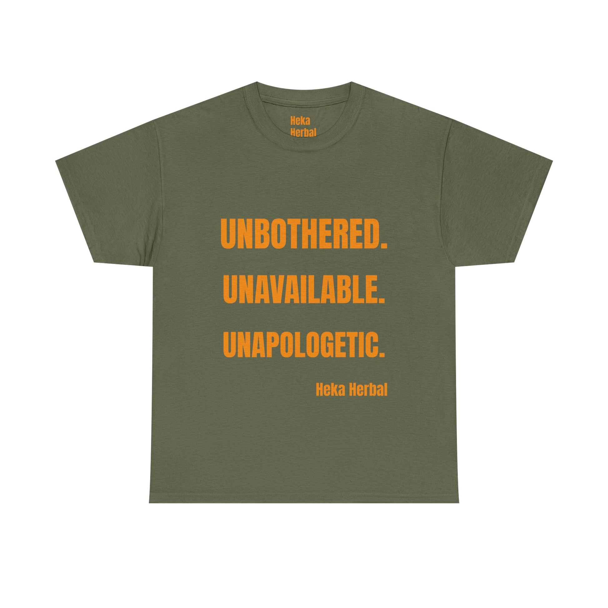 Unbothered Unavailable Unapologetic Tee, Motivational Shirt, Casual Outfit, Gift for Her, Relaxed Fit Tee, Everyday Wear