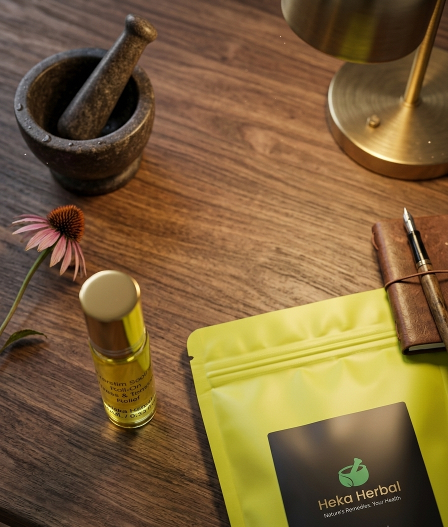 CALM RESET KIT – Daily Stress & Overwhelm Support – Heka Herbal