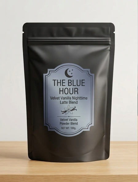 The Blue Hour —Velvet Vanilla Sleep Latte