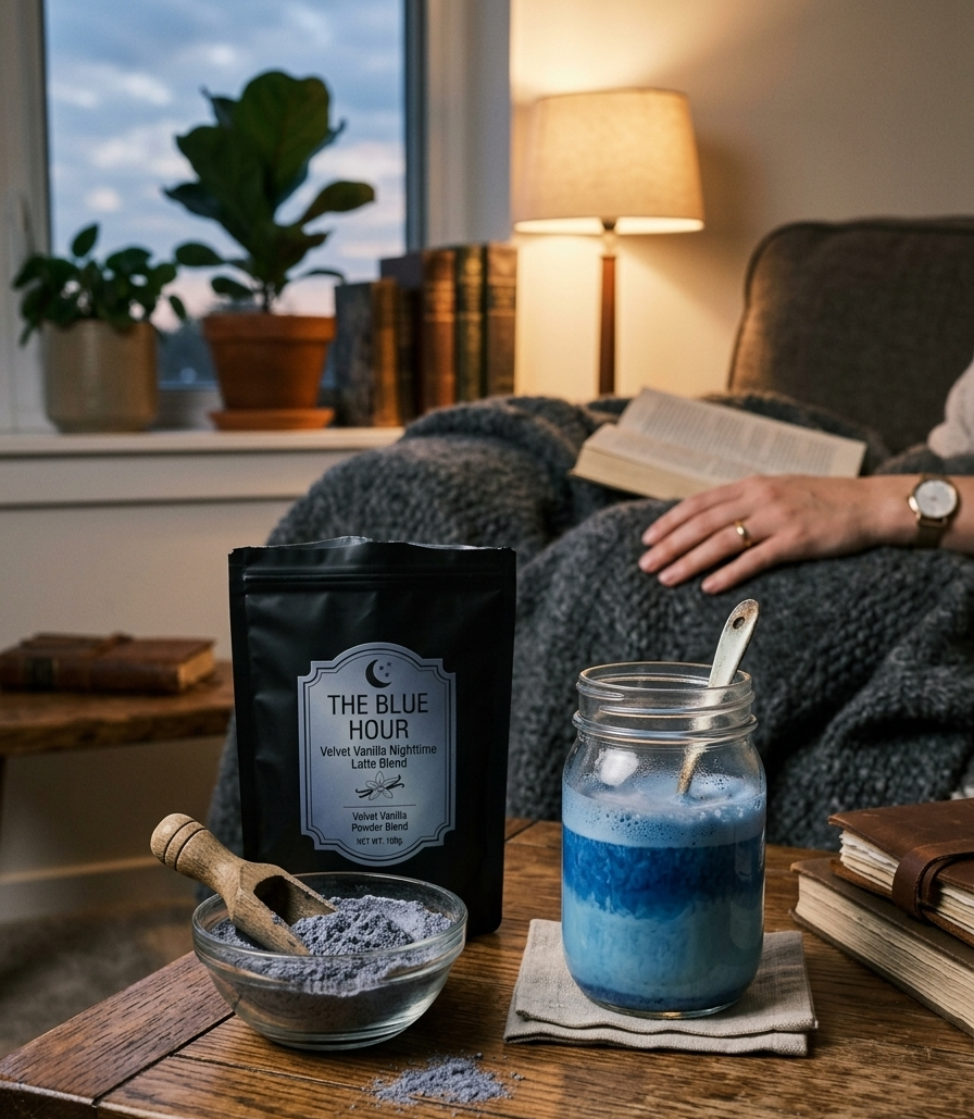 The Blue Hour —Velvet Vanilla Sleep Latte