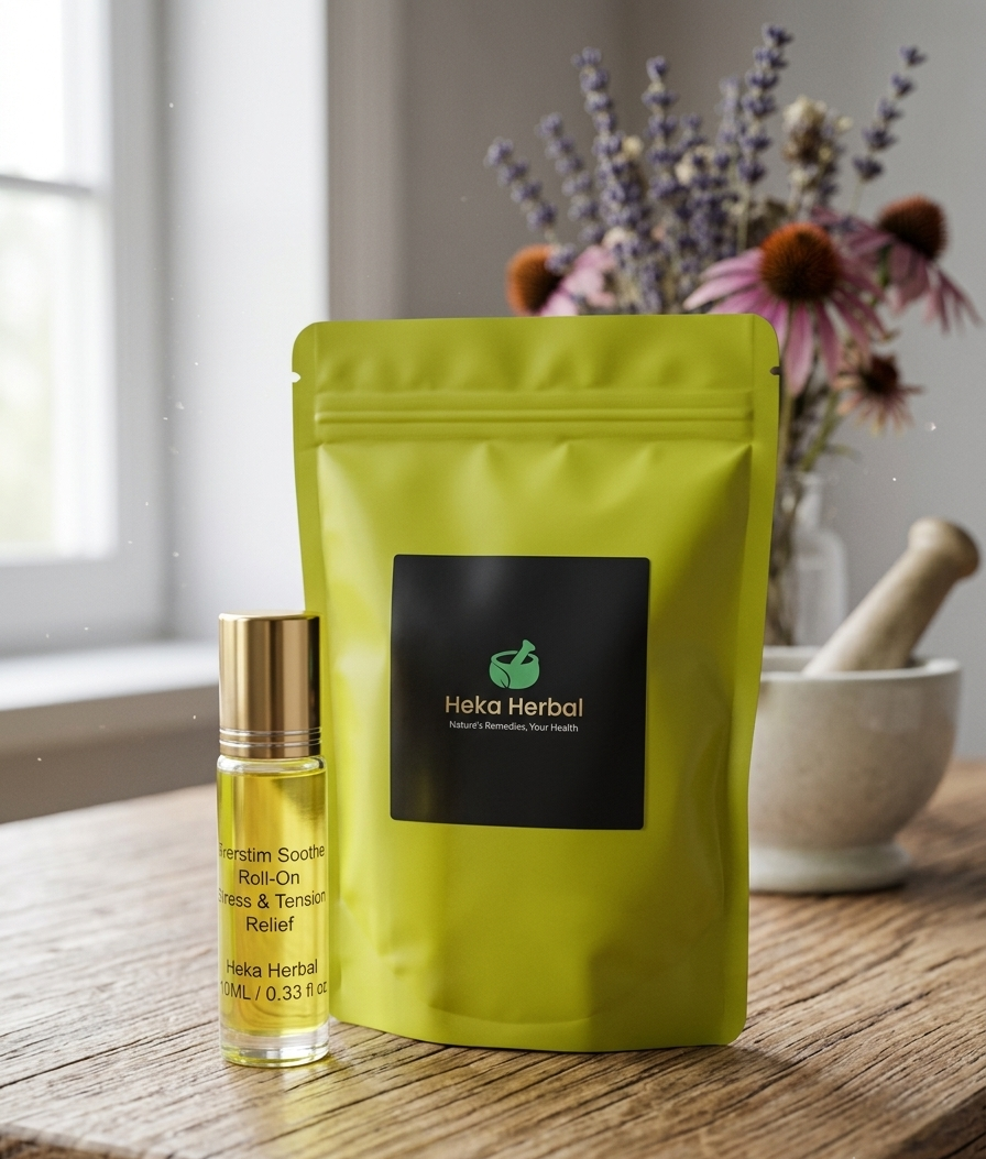 CALM RESET KIT – Daily Stress & Overwhelm Support – Heka Herbal
