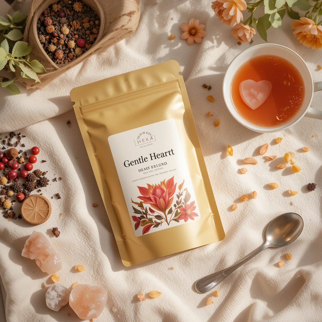 Gentle Heart Blend Tea - Heka Herbal