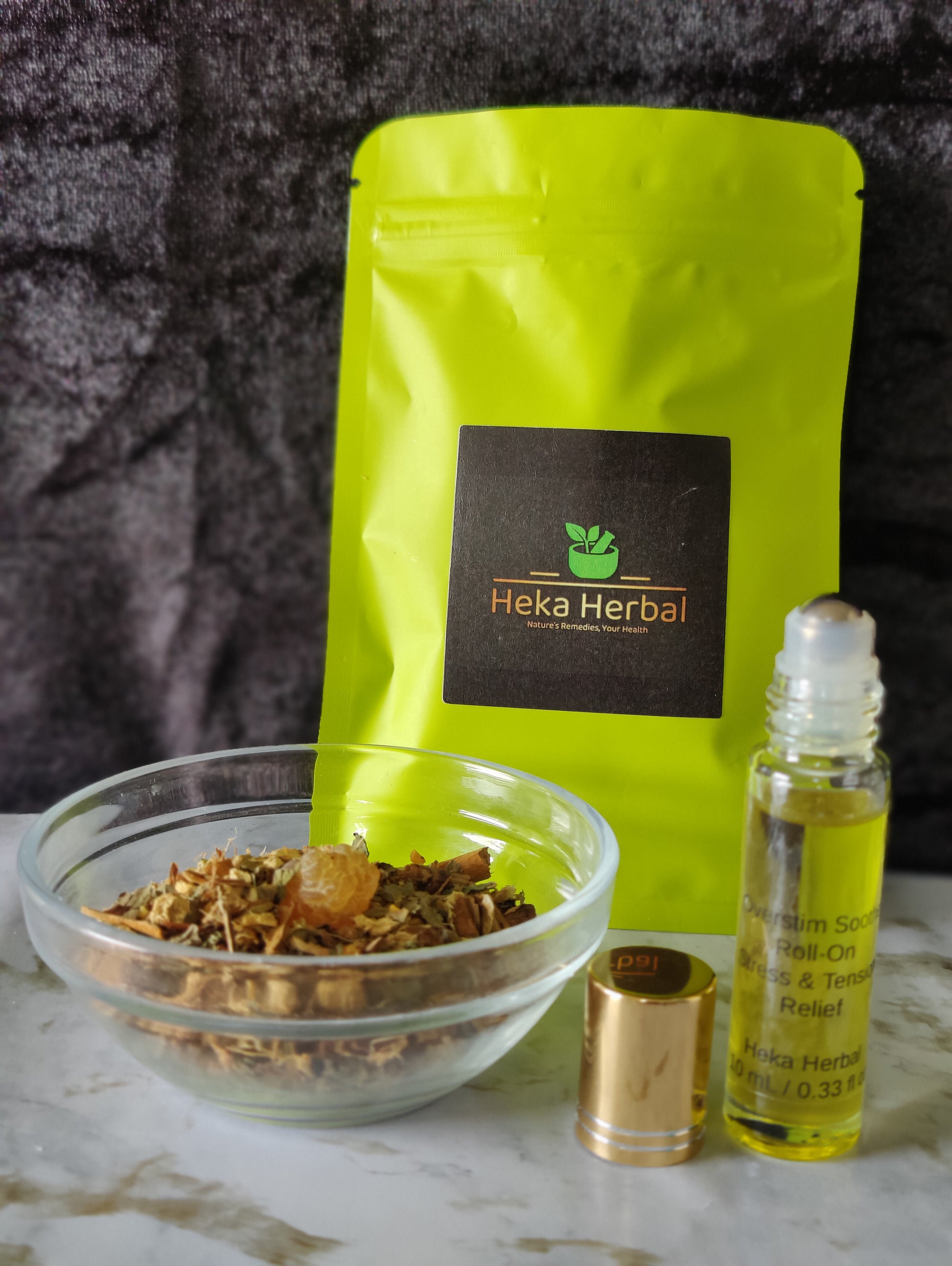 CALM RESET KIT – Daily Stress & Overwhelm Support – Heka Herbal