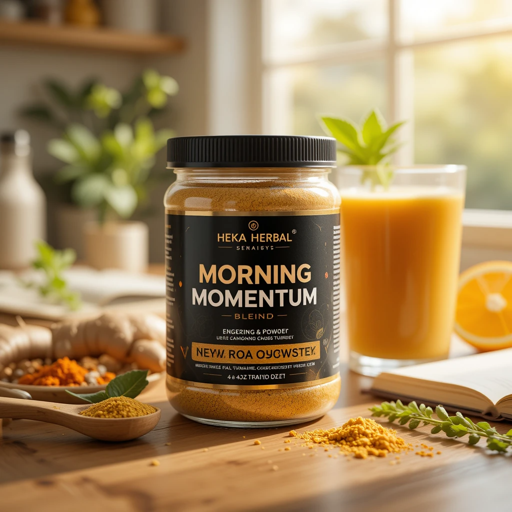 Morning Momentum Blend Powder Mix - Heka Herbal